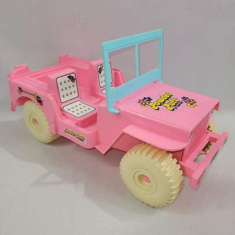 Powder Puff Vintage 1973 Pink Jeep by Empire Toys C7