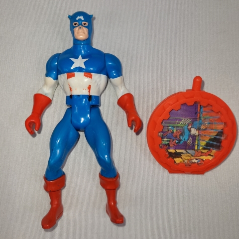 Secret Wars Vintage 1984 Captain America Action Figure Mattel C6