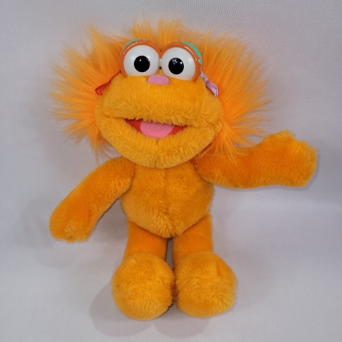 Sesame Street 1995 Vintage 14\" Plush Zoe by Playskool C8