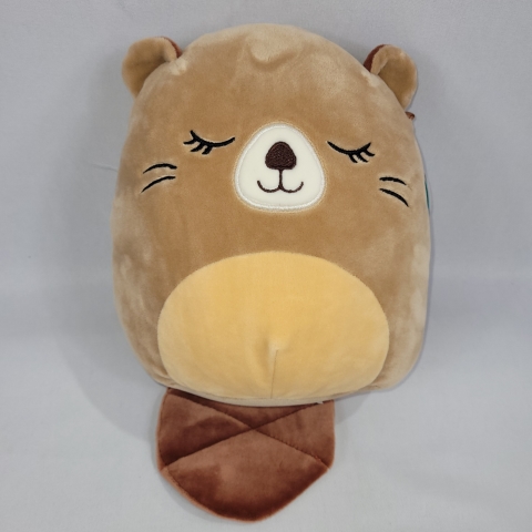 Squishmallows 9\" Plush Maisha Beaver by Kelly Toys NEW