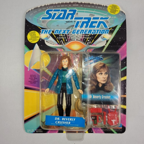 Star Trek TNG Vintage 1993 Beverly Crusher Figure Playmates C8