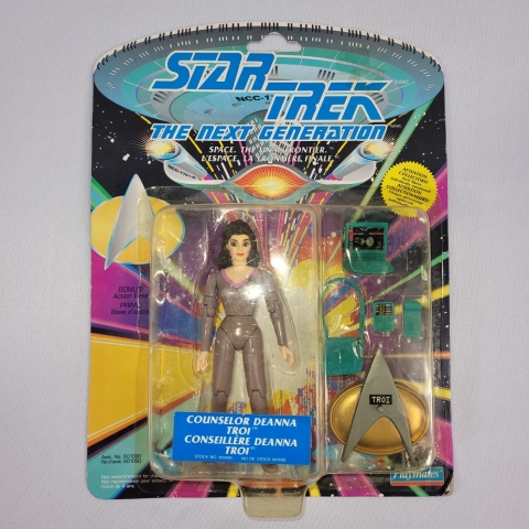 Star Trek TNG Vintage 1992 Deana Troy Action Figure Playmates C8