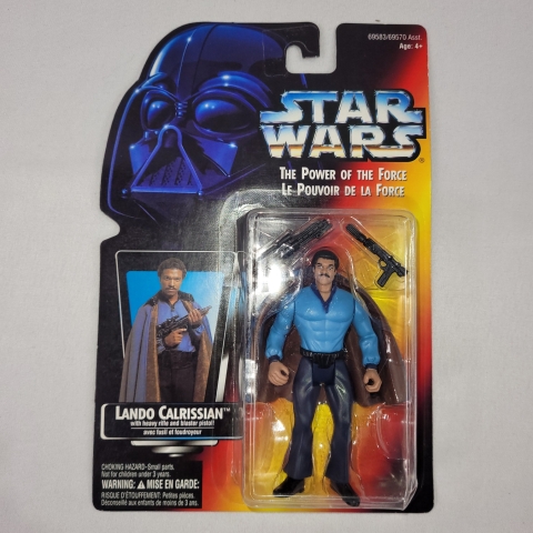 Star Wars POTF Lando Calrissian by Hasbro MOC C7.5